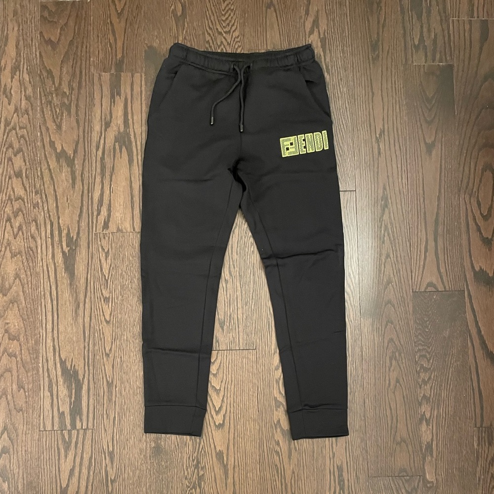 Men’s Fendi sweatpants.